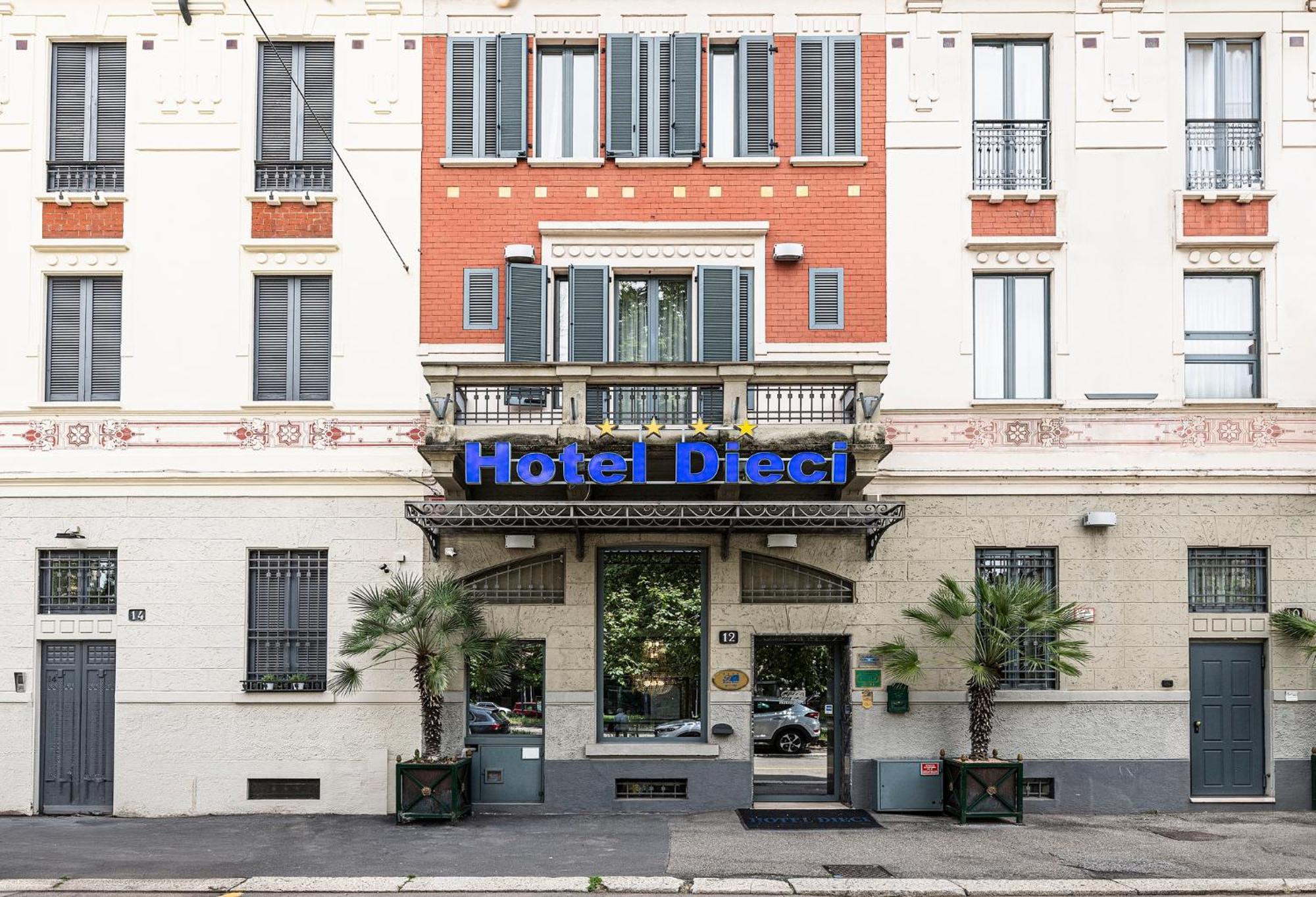 Boutique Hotel Dieci Милано Екстериор снимка